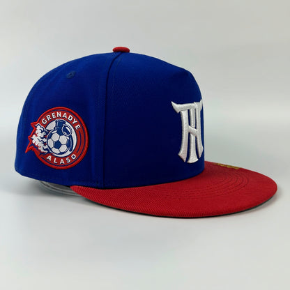 GRENADYE ALASO BLUE & RED ADJUSTABLE SNAPBACK