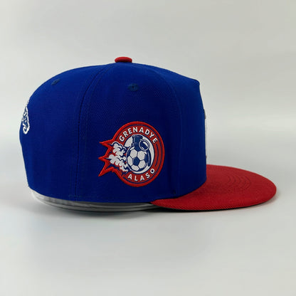 GRENADYE ALASO BLUE & RED ADJUSTABLE SNAPBACK