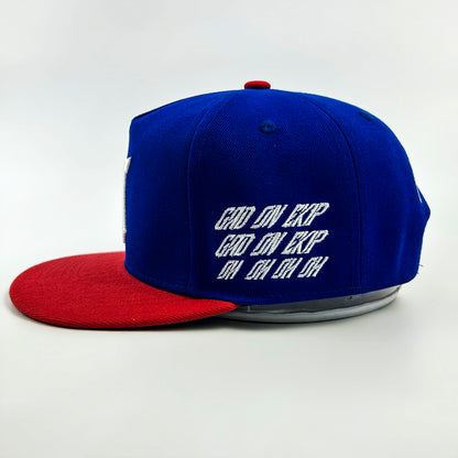 GRENADYE ALASO BLUE & RED ADJUSTABLE SNAPBACK